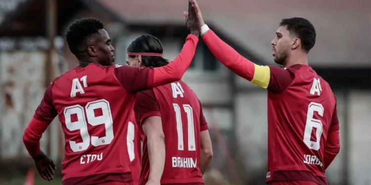 Никакъв проблем за ЦСКА в генералната репетиция преди старта на Първа лига