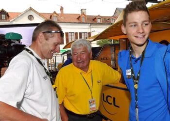 “Geboren voor Grootheid: Hoe Mathieu van der Poel de Erfenis van zijn Vader Adrie van der Poel en Grootvader Raymond Poulidor Voortzet — en de Wielergeschiedenis Hernieuwt”