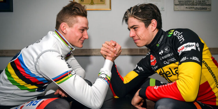 Ondanks de intense rivaliteit tussen Wout van Aert en Mathieu van der Poel hebben de twee mannen overeenstemming bereikt.