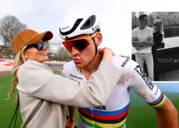 Mathieu van der Announces trouwdatum met Roxxanen Bertel, de moeder van zijn kind, is bekendgemaakt en nodigt voormalige en huidige teamgenoten van Alpecin–Cycling uit om het te vieren.
