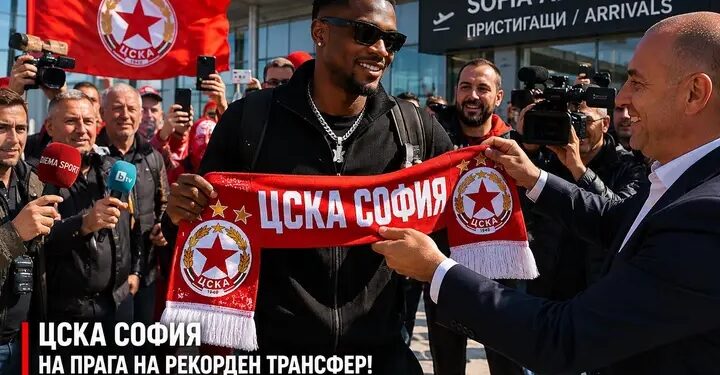 ЦСКА София е на прага на рекорден трансфер, след като мистериозна африканска суперзвезда пристигна в София