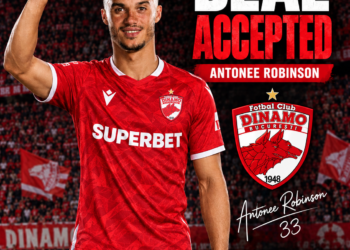 Transfer finalizat: Dinamo București l-a legitimat pe fundașul stânga Antonee Robinson, după ce a ajuns la un acord privind termenii contractuali… vezi mai mult