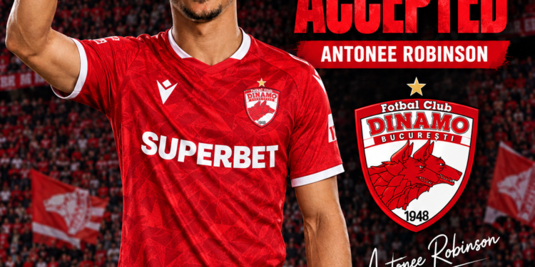 Transfer finalizat: Dinamo București l-a legitimat pe fundașul stânga Antonee Robinson, după ce a ajuns la un acord privind termenii contractuali… vezi mai mult