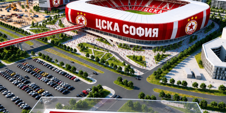Важна новина за ЦСКА София: Новият ултрамодерен стадион на ЦСКА София получи одобрение от Министерството на развитието, обществените дейности и администрацията, което проправя пътя към историческа трансформация…