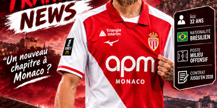 DERNIÈRE HEURE : L’AS Monaco réalise un coup stratégique avec l’arrivée d’Otávio, un successeur à long terme… voir plus