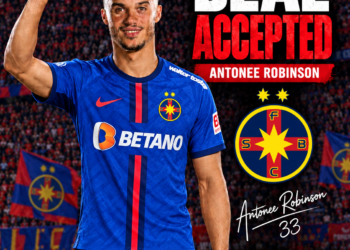 Transferul este finalizat: FCSB l-a transferat pe fundașul stânga Antonee Robinson, după ce s-a ajuns la un acord privind termenii contractului… vezi mai mult