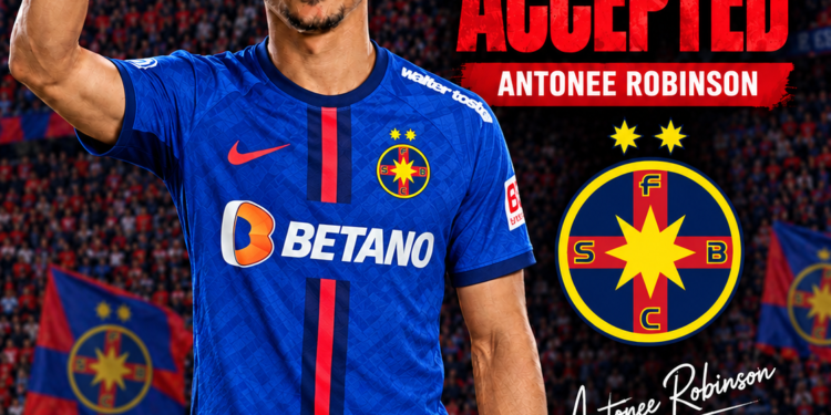 Transferul este finalizat: FCSB l-a transferat pe fundașul stânga Antonee Robinson, după ce s-a ajuns la un acord privind termenii contractului… vezi mai mult
