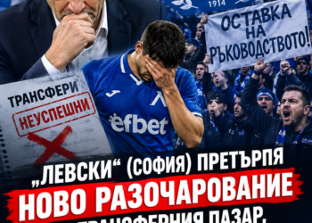 „Левски“ (София) претърпя ново разочарование на трансферния пазар, а разгневени фенове настояват за оставката на ръководството на клуба.
