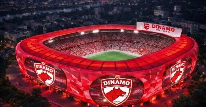 Dinamo București pregătește un stadion ultramodern, în valoare de 700 de milioane de dolari, a cărui deschidere este prevăzută pentru anul 2028…