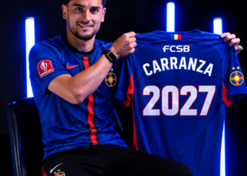 FCSB a semnat un acord de împrumut cu atacantul Julián Carranza, valabil până în 2027.