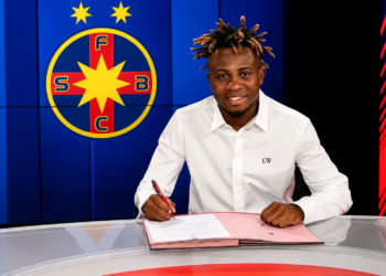 Știre de ultimă oră: FCSB l-a transferat pe extrema nigeriană Samuel Chukwueze.
