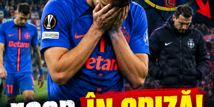 FCSB ÎN CRIZĂ! Înfrângerea usturătoare trimite unde de șoc prin București…