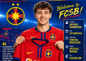 OFICIAL: FCSB realizează un transfer important – Chris Henry se alătură clubului.